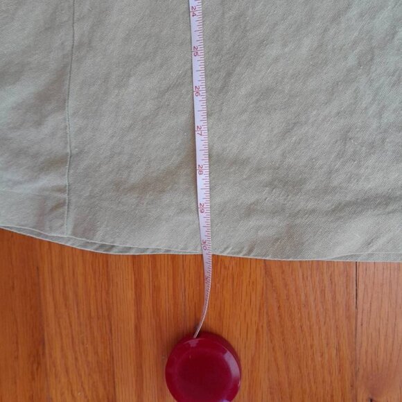 Hemp Dress by Of The Earth light green Woman's Small - Picture 7 of 7